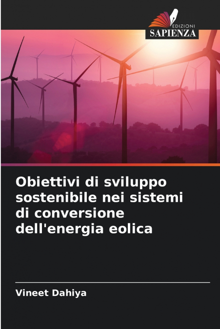 Obiettivi di sviluppo sostenibile nei sistemi di conversione dell’energia eolica