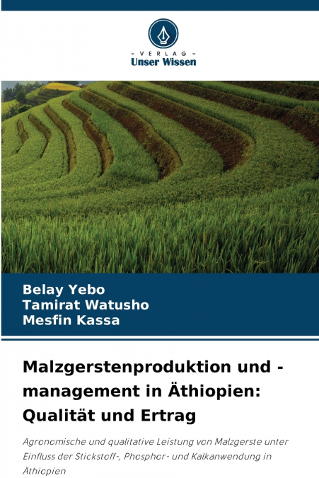 Malzgerstenproduktion und -management in Äthiopien