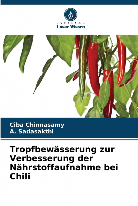 Tropfbewässerung zur Verbesserung der Nährstoffaufnahme bei Chili
