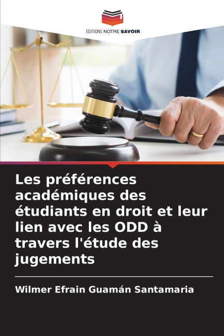 Les préférences académiques des étudiants en droit et leur lien avec les ODD à travers l’étude des jugements