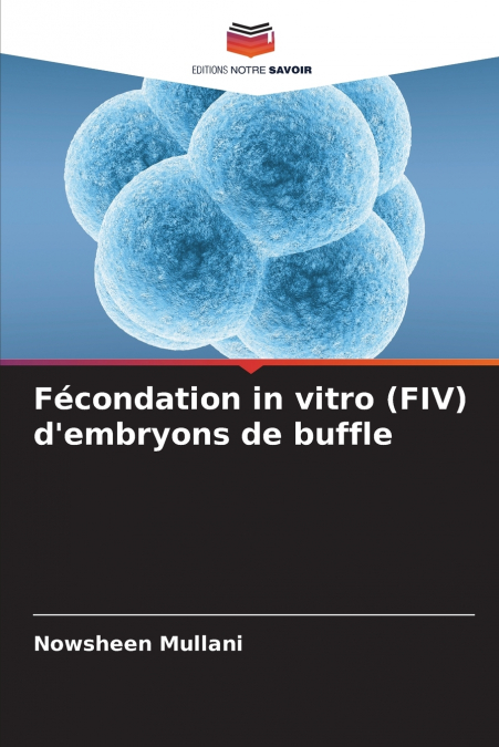 Fécondation in vitro (FIV) d’embryons de buffle