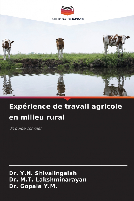 Expérience de travail agricole en milieu rural