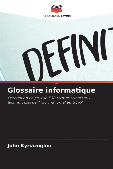 Glossaire informatique