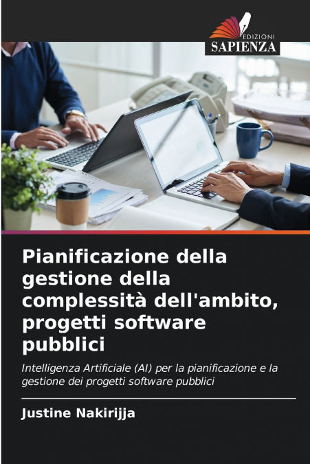 Pianificazione della gestione della complessità dell’ambito, progetti software pubblici
