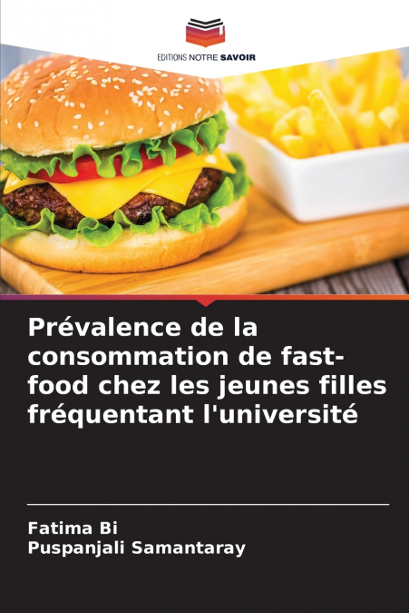 Prévalence de la consommation de fast-food chez les jeunes filles fréquentant l’université