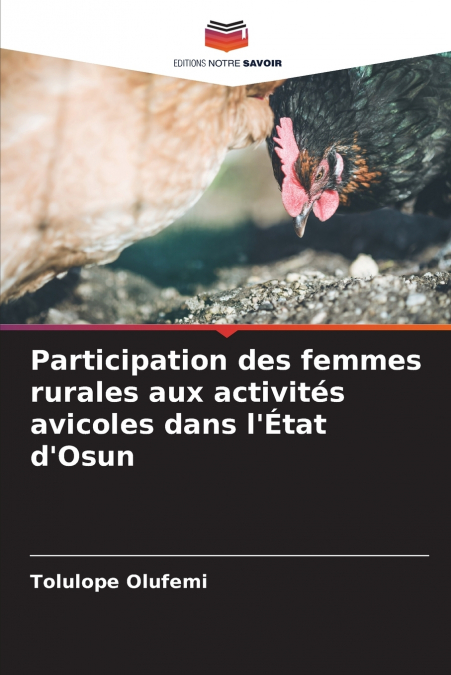 Participation des femmes rurales aux activités avicoles dans l’État d’Osun