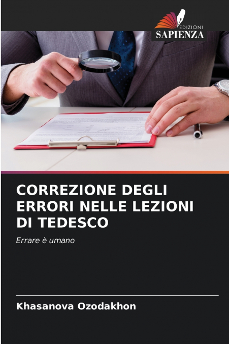 CORREZIONE DEGLI ERRORI NELLE LEZIONI DI TEDESCO