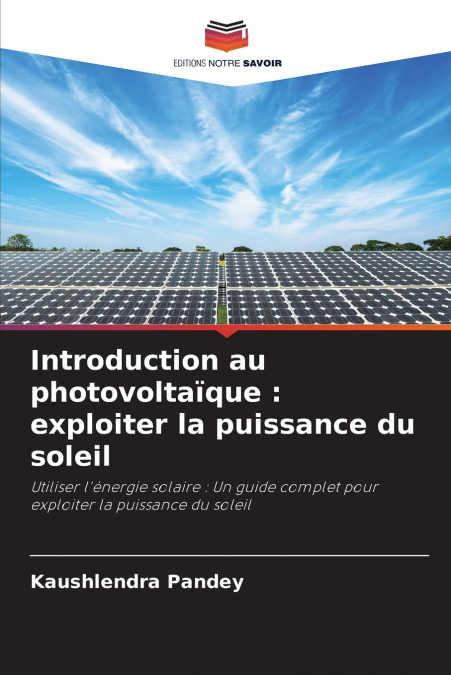 Introduction au photovoltaïque