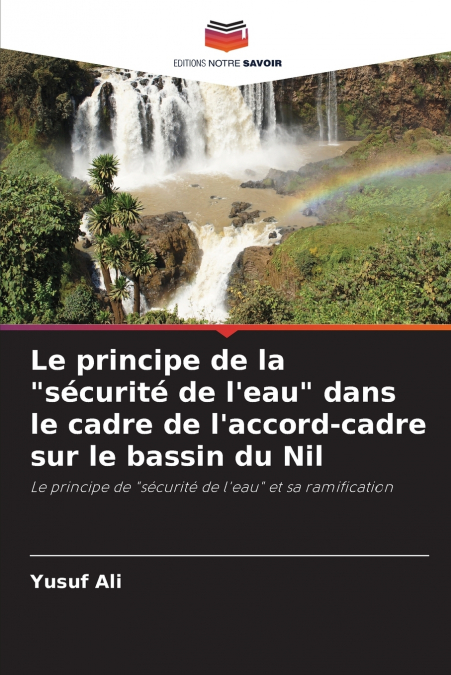 Le principe de la 'sécurité de l’eau' dans le cadre de l’accord-cadre sur le bassin du Nil