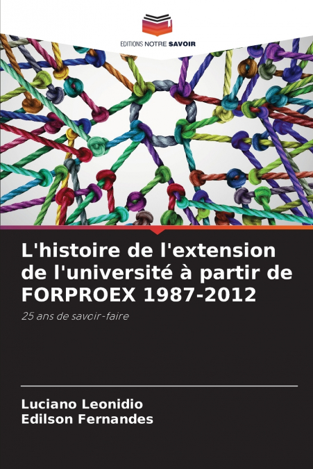 L’histoire de l’extension de l’université à partir de FORPROEX 1987-2012