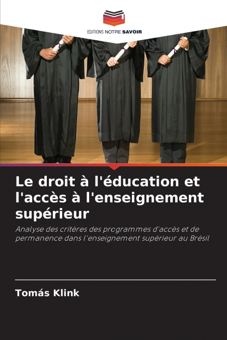 Le droit à l’éducation et l’accès à l’enseignement supérieur