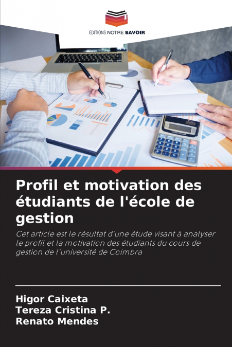 Profil et motivation des étudiants de l’école de gestion