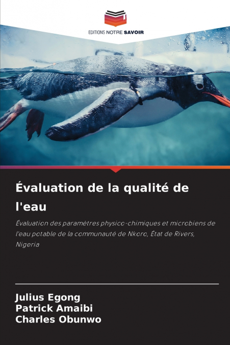 Évaluation de la qualité de l’eau