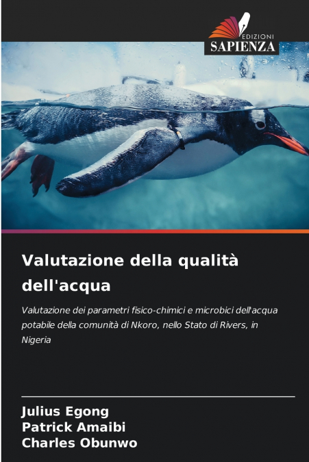 Valutazione della qualità dell’acqua
