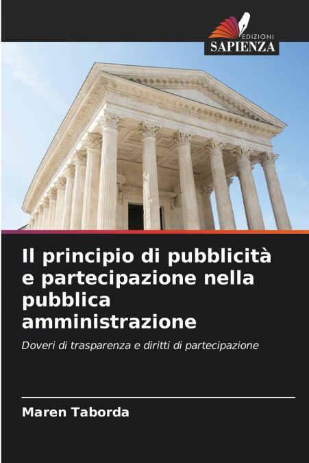 Il principio di pubblicità e partecipazione nella pubblica amministrazione