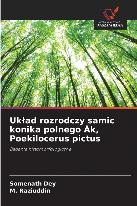 Układ rozrodczy samic konika polnego Āk, Poekilocerus pictus