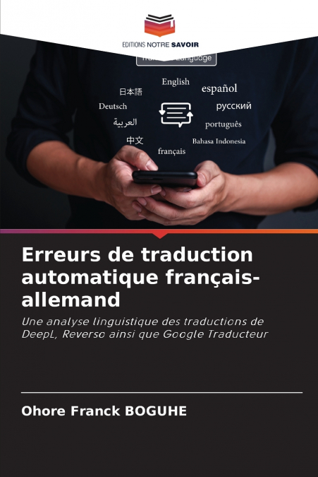 Erreurs de traduction automatique français-allemand