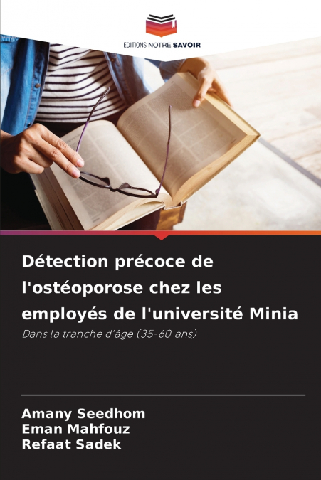Détection précoce de l’ostéoporose chez les employés de l’université Minia