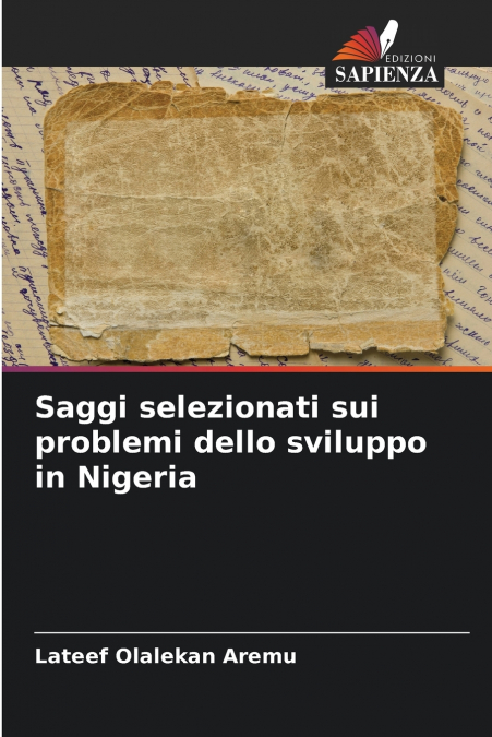 Saggi selezionati sui problemi dello sviluppo in Nigeria