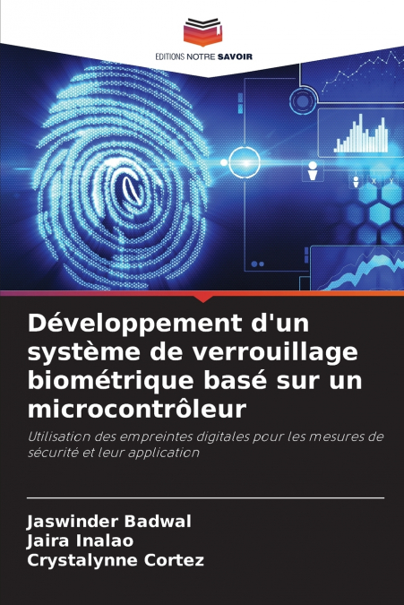 Développement d’un système de verrouillage biométrique basé sur un microcontrôleur