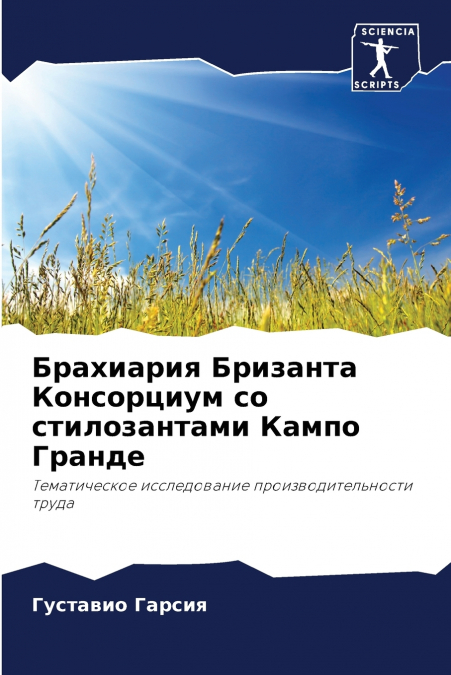 Брахиария Бризанта Консорциум со стилозантами Кампо Гранде