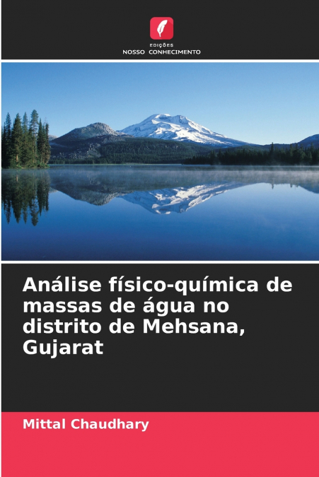 Análise físico-química de massas de água no distrito de Mehsana, Gujarat