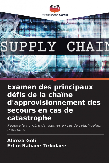 Examen des principaux défis de la chaîne d’approvisionnement des secours en cas de catastrophe