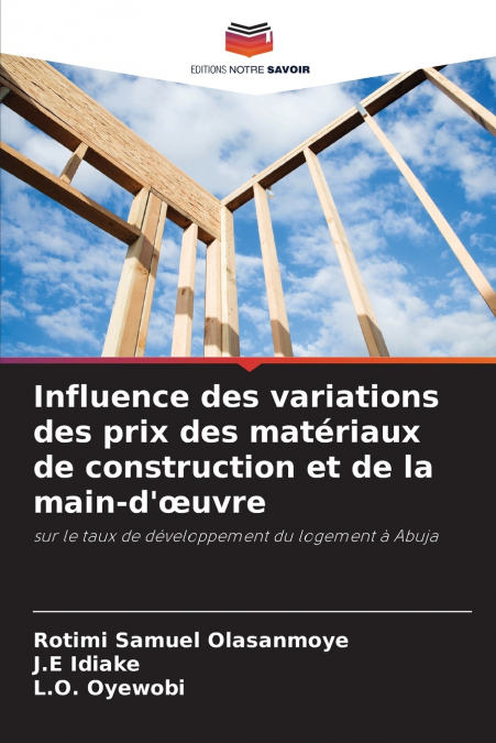 Influence des variations des prix des matériaux de construction et de la main-d’œuvre