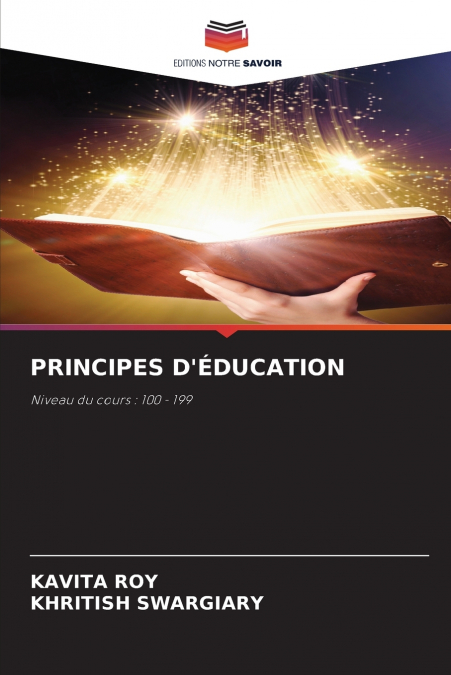 PRINCIPES D’ÉDUCATION