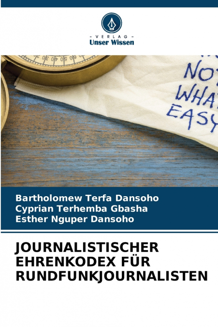 JOURNALISTISCHER EHRENKODEX FÜR RUNDFUNKJOURNALISTEN