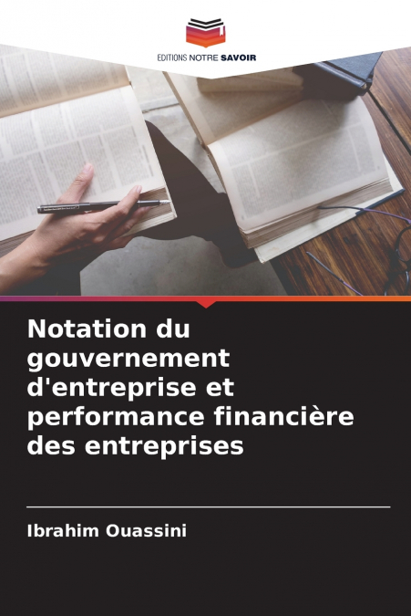Notation du gouvernement d’entreprise et performance financière des entreprises