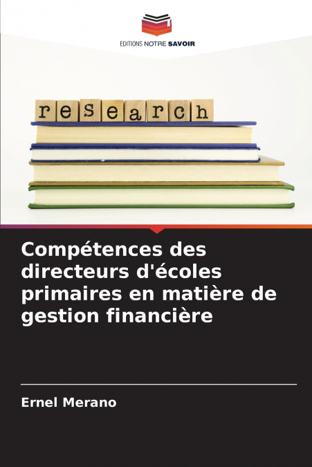 Compétences des directeurs d’écoles primaires en matière de gestion financière
