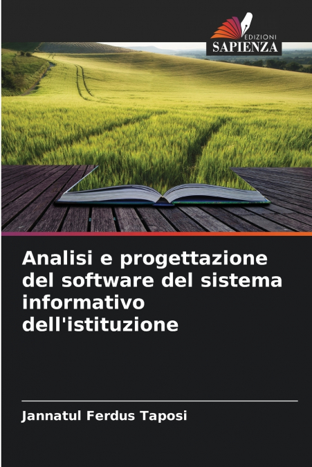 Analisi e progettazione del software del sistema informativo dell’istituzione