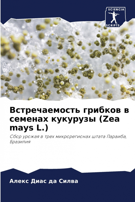 Встречаемость грибков в семенах кукурузы (Zea mays L.)