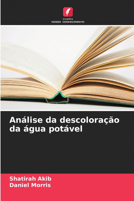 Análise da descoloração da água potável