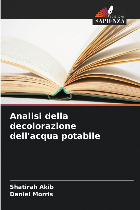 Analisi della decolorazione dell’acqua potabile