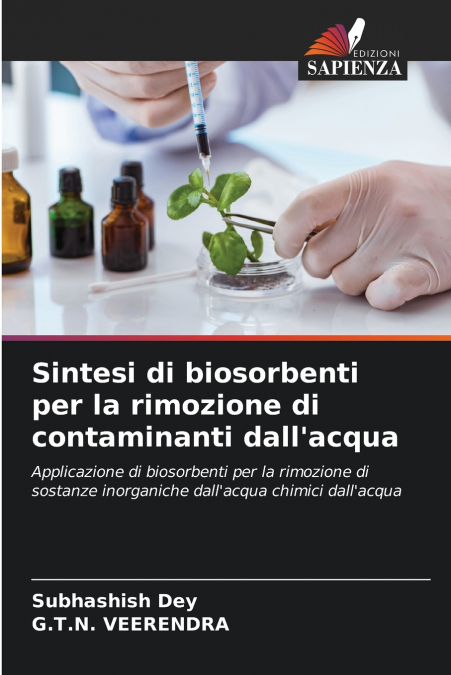 Sintesi di biosorbenti per la rimozione di contaminanti dall’acqua