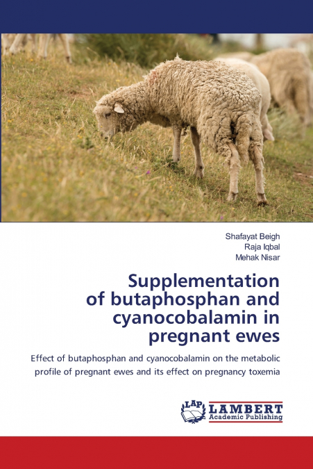 Supplementation of butaphosphan and cyanocobalamin in pregnant ewes