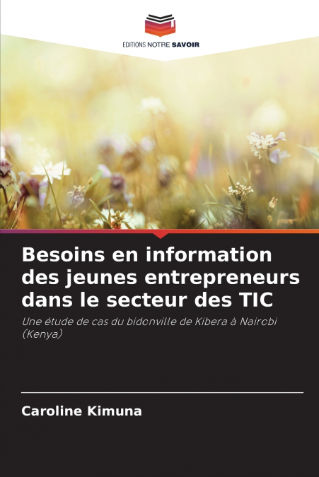 Besoins en information des jeunes entrepreneurs dans le secteur des TIC