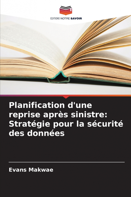 Planification d’une reprise après sinistre