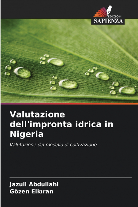 Valutazione dell’impronta idrica in Nigeria