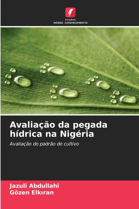 Avaliação da pegada hídrica na Nigéria