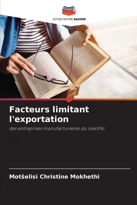 Facteurs limitant l’exportation