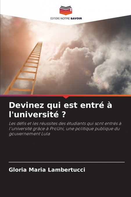 Devinez qui est entré à l’université ?