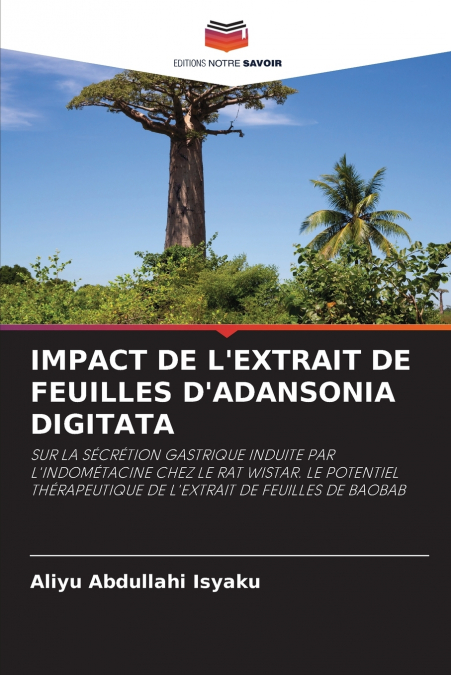 IMPACT DE L’EXTRAIT DE FEUILLES D’ADANSONIA DIGITATA