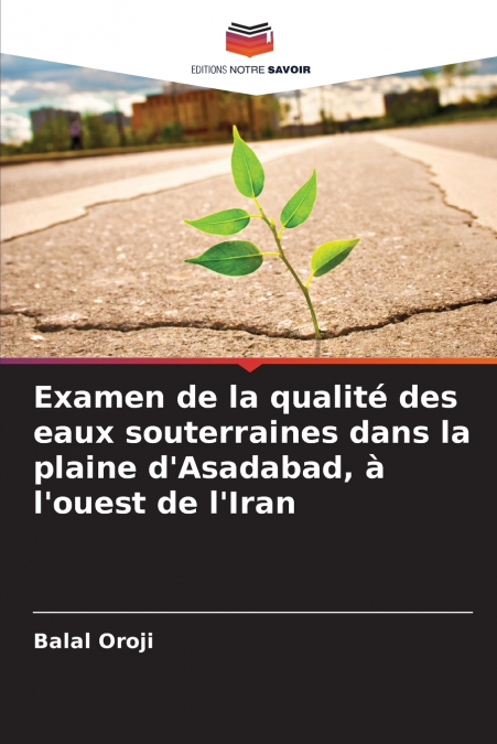 Examen de la qualité des eaux souterraines dans la plaine d’Asadabad, à l’ouest de l’Iran