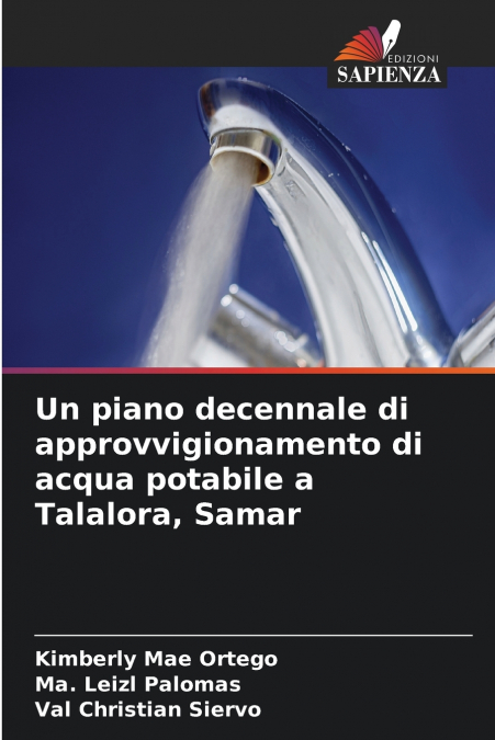 Un piano decennale di approvvigionamento di acqua potabile a Talalora, Samar