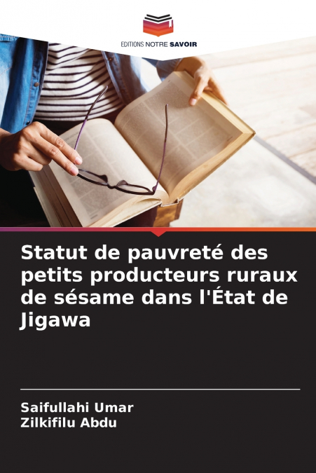 Statut de pauvreté des petits producteurs ruraux de sésame dans l’État de Jigawa