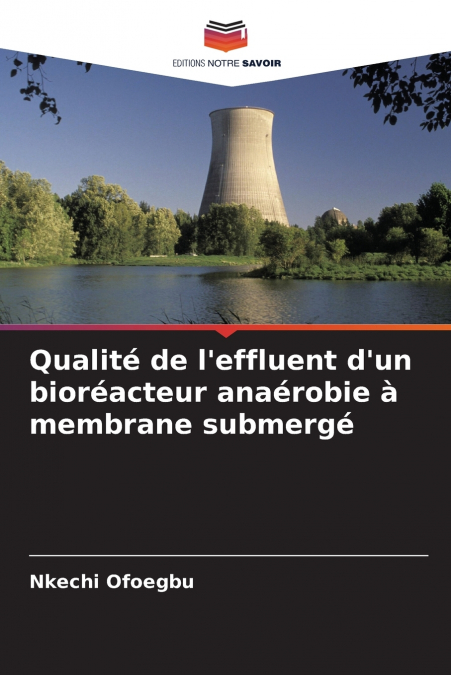 Qualité de l’effluent d’un bioréacteur anaérobie à membrane submergé