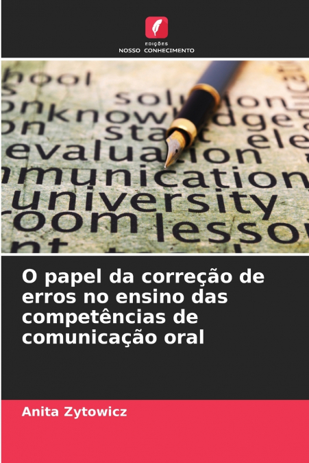 O papel da correção de erros no ensino das competências de comunicação oral